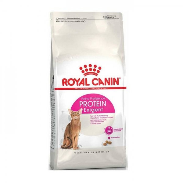 ROYAL CANIN Сухой корм для взрослых кошек, чувствительных к ингредиентам Protein Exigent 42