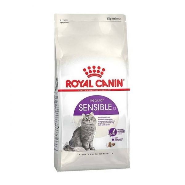 ROYAL CANIN Сухой корм для взрослых кошек с чувствительной пищеварительной системой Sensible 33