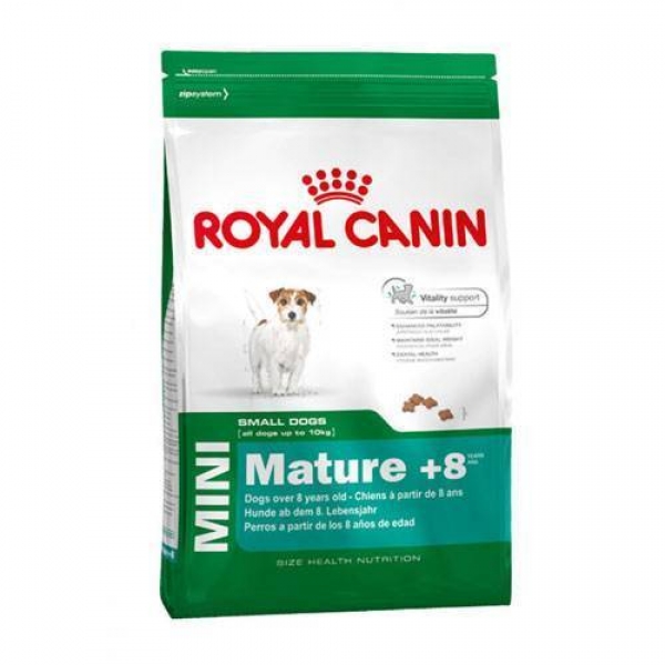 ROYAL CANIN Сухой корм для пожилых собак мелких пород старше 8 лет MINI Adult 8+