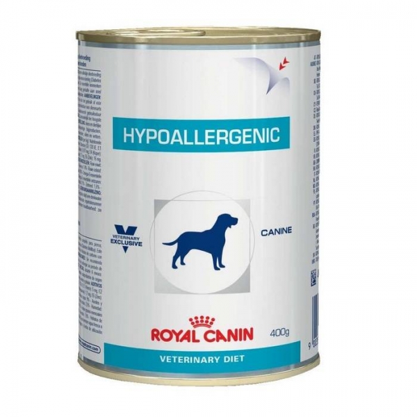 ROYAL CANIN Консервы для взрослых собак с пищевой аллергией/ непереносимостью Hypoallergenic