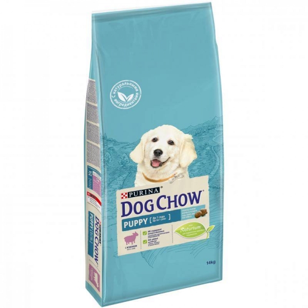 DOG CHOW сухой корм для щенков / ягненок + рис