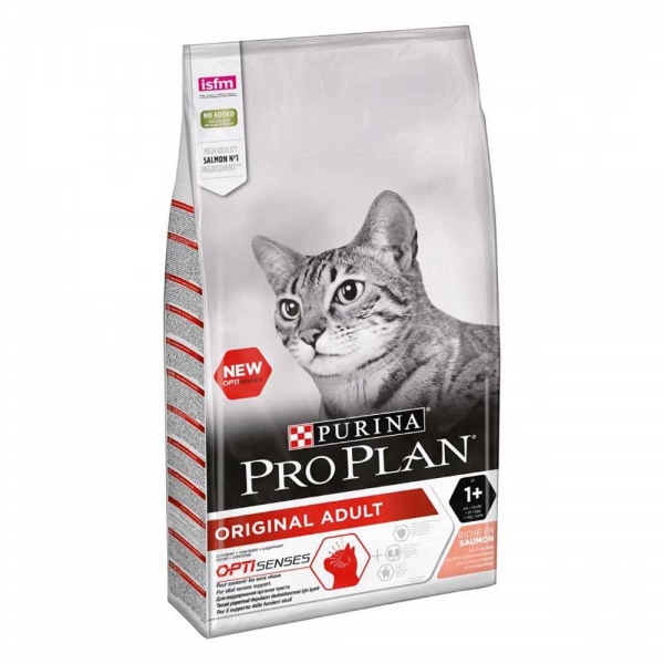 Purina Pro Plan для взрослых кошек с лососем и рисом, PPL Adult Salmon&Rice