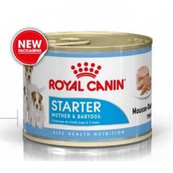 ROYAL CANIN Консервы для щенков, беременных и кормящих сук Starter Mousse Mother&Babydog