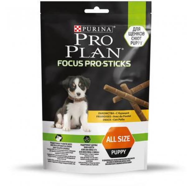 Purina Pro Plan снек для щенков, с курицей , Focus Pro Sticks