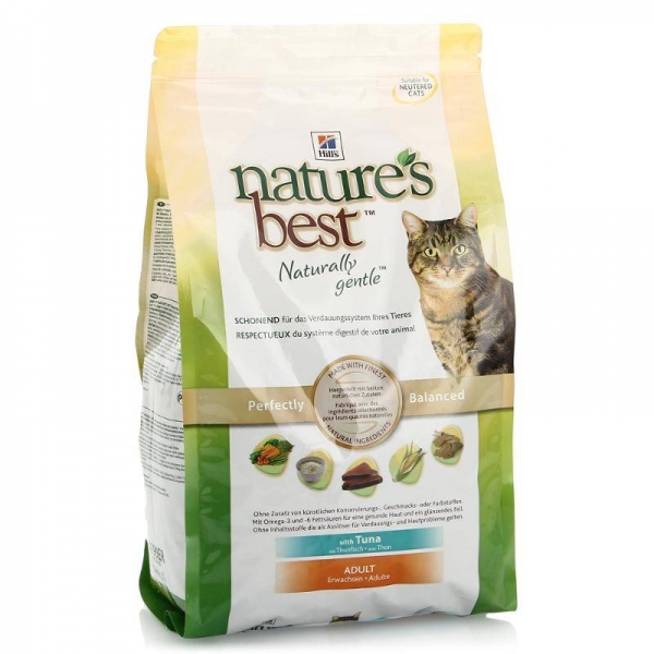 Hill's Science Plan Nature's Best натуральный сухой корм для кошек, с тунцом