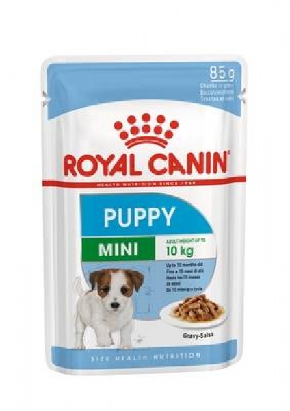 Royal Canin MINI PUPPY кусочки в соусе для щенков мелких пород
