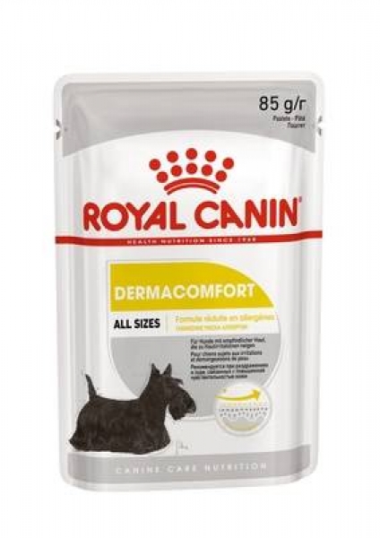 ROYAL CANIN Dermacomfort паштет для взрослых собак для снижения риска аллергии