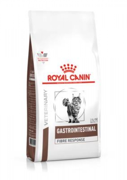 Royal Canin GASTROINTESTINAL Fibre Response сухой корм для кошек при лечении запоров