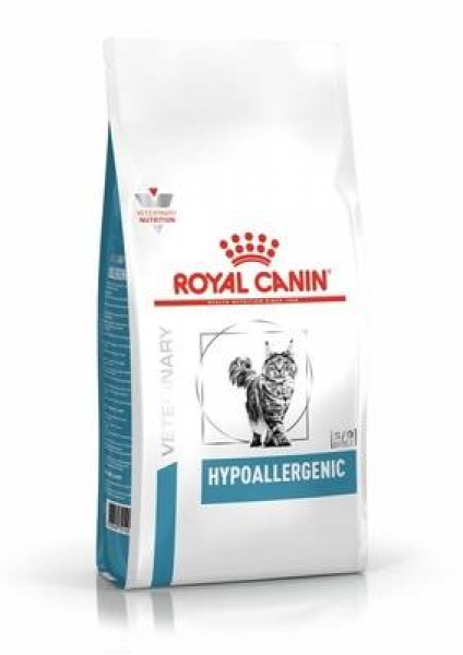 ROYAL CANIN Hypoallergenic сухой корм для взрослых котов и кошек при пищевой аллергии или непереносимости