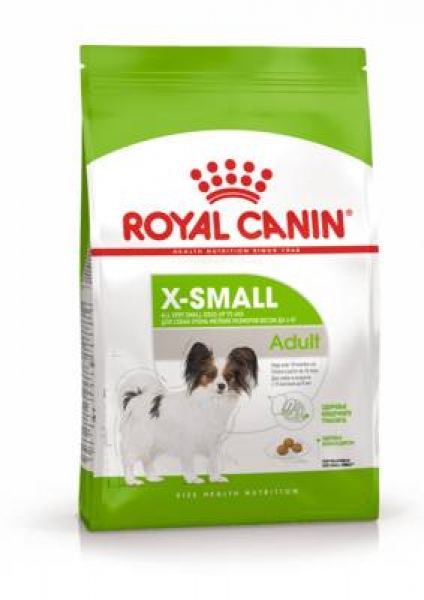 Royal Canin X-SMALL Adult сухой корм для взрослых собак карликовых пород весом до 4 кг , с 10 месяцев до 8 лет.