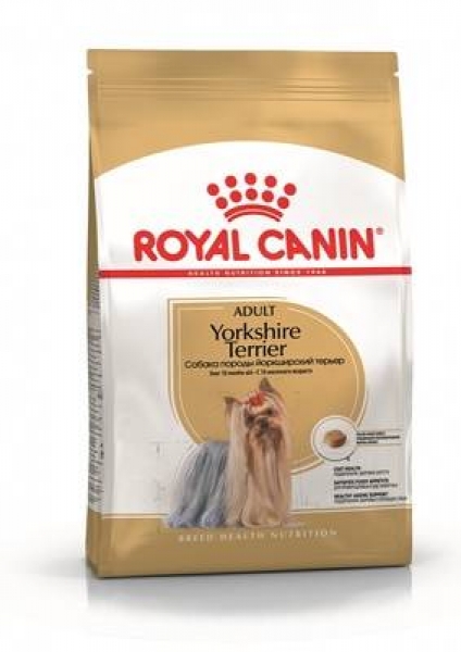 Royal Canin Yorkshire Terrier Adult сухой корм для взрослого йоркширского терьера с 10 месяцев до 8 лет.