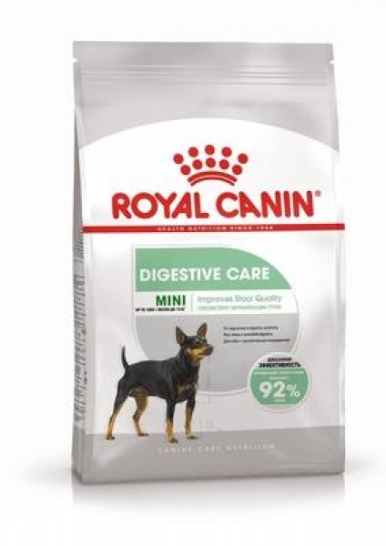 Royal Canin MINI Digestive Care сухой корм для собак малых пород - забота о пищеварении.