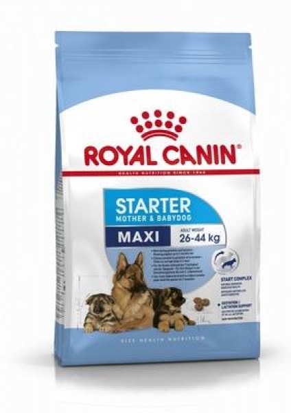 Royal Canin MAXI Starter Mother&Babydog сухой корм для щенков крупных пород от 3 недель до 2 месяцев а также беременных и кормящих сук.