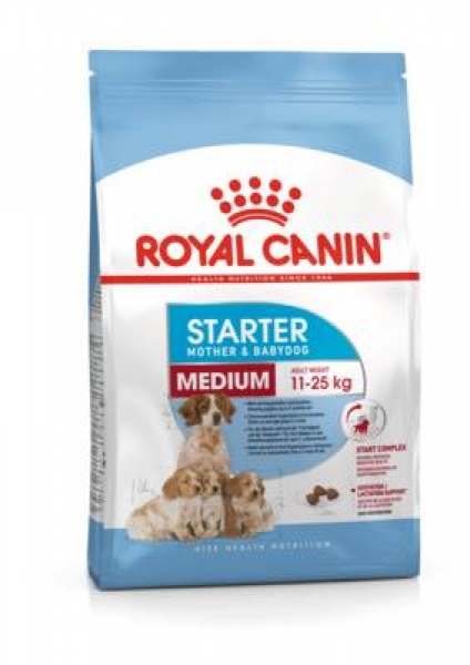 Royal Canin MEDIUM Starter Mother&Babydog сухой корм для щенков средних пород от 3 недель до 2 месяцев а также беременных и кормящих сук.
