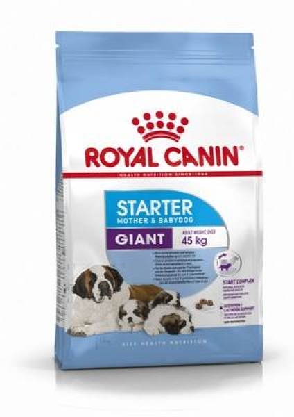 Royal Canin GIANT Starter Mother&Babydog сухой корм для щенков гигантских пород от 3 недель до 2 месяцев а также беременных и кормящих сук.