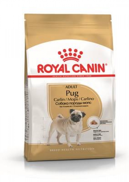 Royal Canin Pug сухой корм для взрослого мопса с 10 месяцев.
