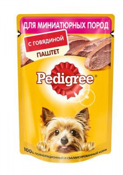 Pedigree влажный корм для взрослых собак маленьких пород/ассортимент/уточняйте у оператора.