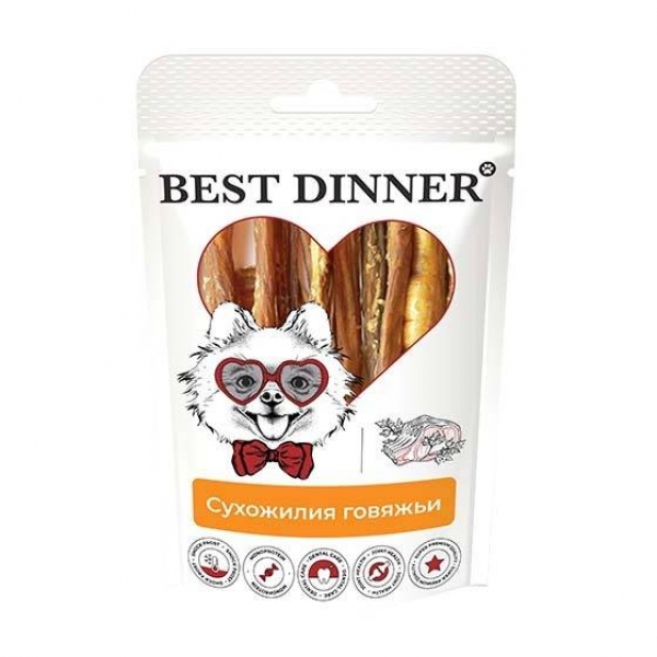 Best Dinner Freeze Dry лакомства для собак сухожилия говяжьи