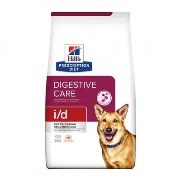 Hill's Prescription Diet i/d Digestive Care сухой диетический, для собак при расстройствах пищеварения, ЖКТ, с курицей