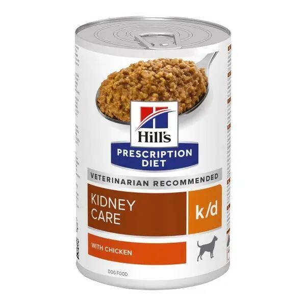 Hills Prescription Diet k/d диетический влажный корм для собак при заболеваниях почек
