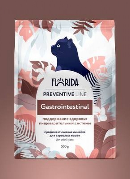 Florida Preventive Line Gastrointestinal сухой корм для кошек "Поддержание здоровья пищеварительной системы"