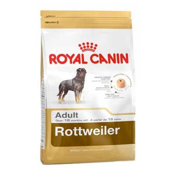 ROYAL CANIN Сухой корм для взрослых собак породы ротвейлер Rottweiler 26 Adult