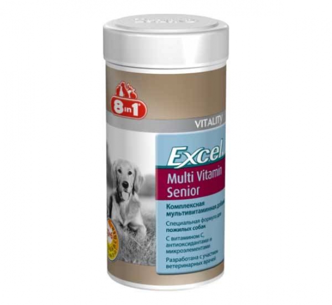 8 IN 1 Мультивитамины для пожилых собак всех пород Multi Vitamin Senior