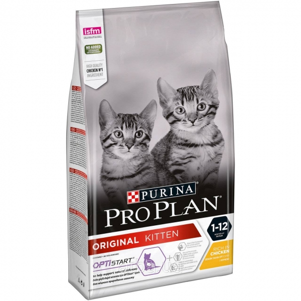 Purina Pro Plan для котят с курицей и рисом, PPL Kitten Chicken&Rice