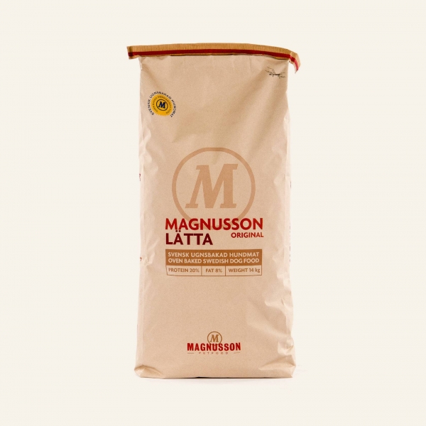 Magnussons Latta/запечённый корм для взрослых собак с низкой активностью или склонных к полноте.