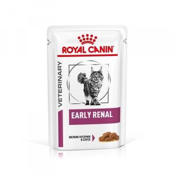 Royal Canin EARLY RENAL (вет. пауч) для взрослых кошек при ранней стадии почечной недостаточности